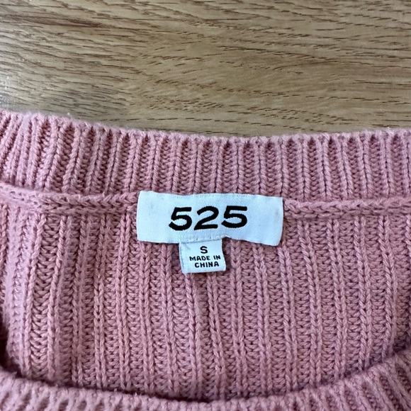 Emma Crewneck Shaker Stitch Sweater by 525 America - Picture 3 of 3